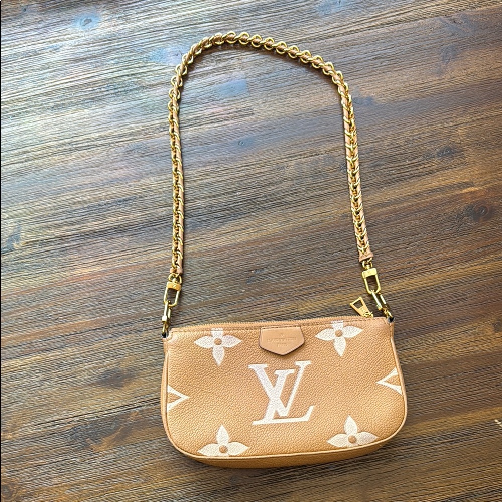 Louis Vuitton Tan Shoulder Bag